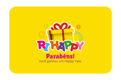 CARTÃO PRESENTE RI HAPPY VIRTUAL